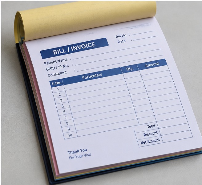 Bill Books printing in Patna