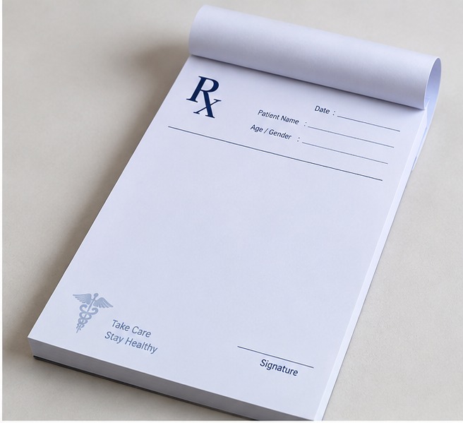 Prescription Pad printing in Patna