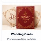 Wedding invitation printing